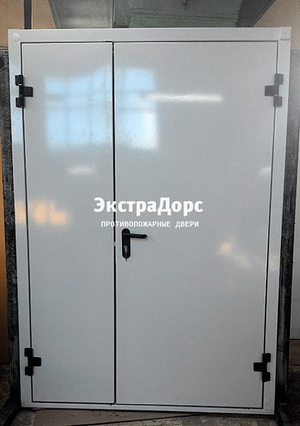 Противопожарная дверь EI 30 3 типа двупольная белая в Наро фоминске  купить